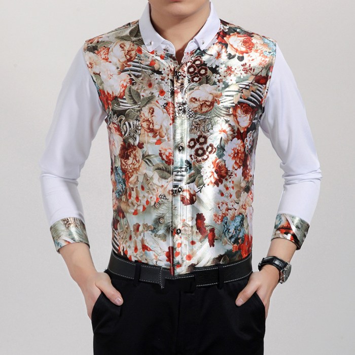 Shirt silk satin men collar laurent saint point