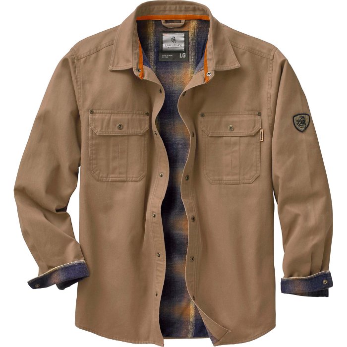 Mens dress shirt jacket