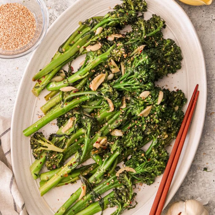 How to cook broccolini asian style