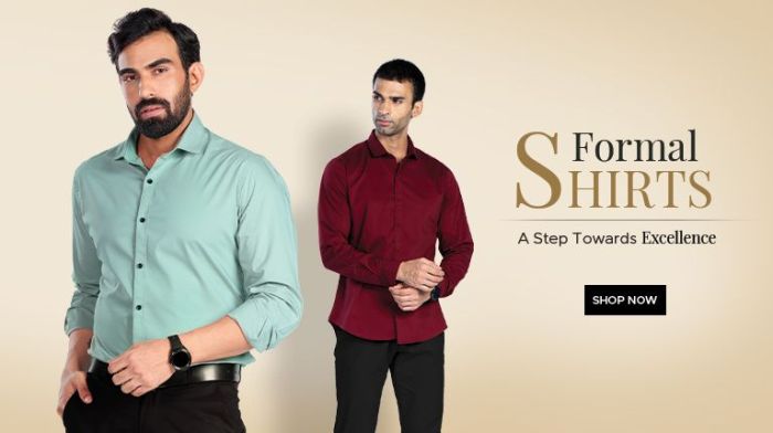 Dress up shirt for men