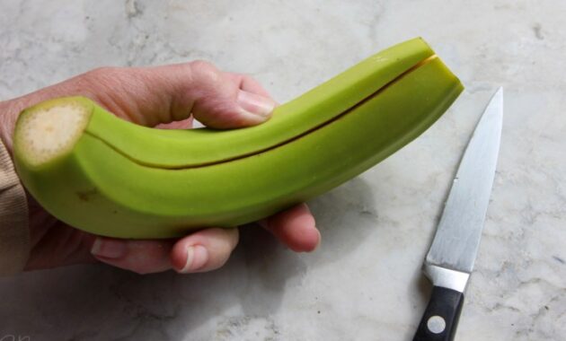 How to cook green bananas jamaican style