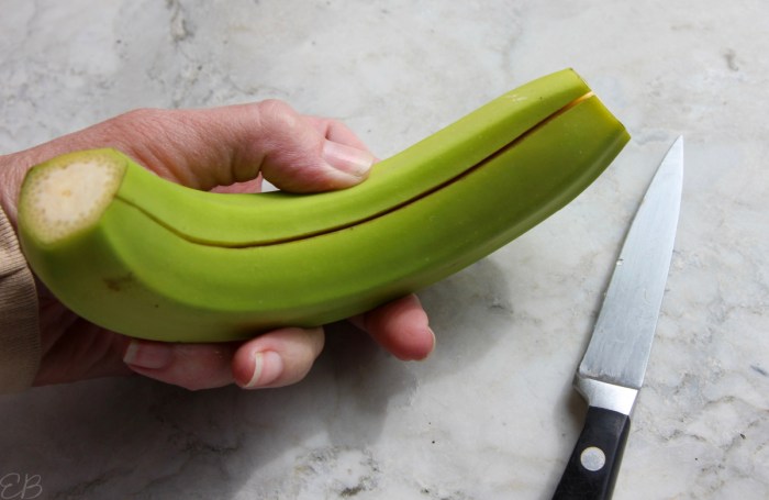 How to cook green bananas jamaican style