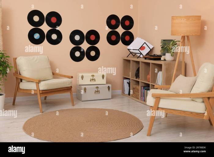 How to decorate your room with vinyl records