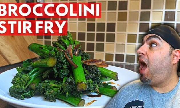 How to cook broccolini asian style