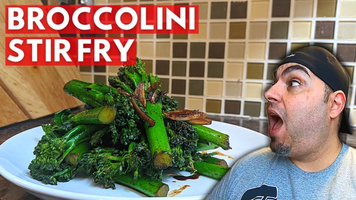 How to cook broccolini asian style